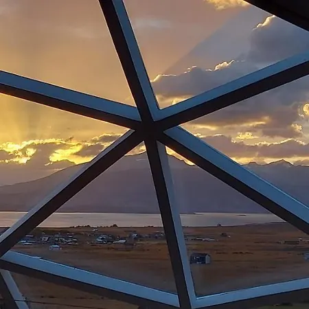 Dome With Stunning Glacier & Mountain Views Puerto Natales Exterior foto